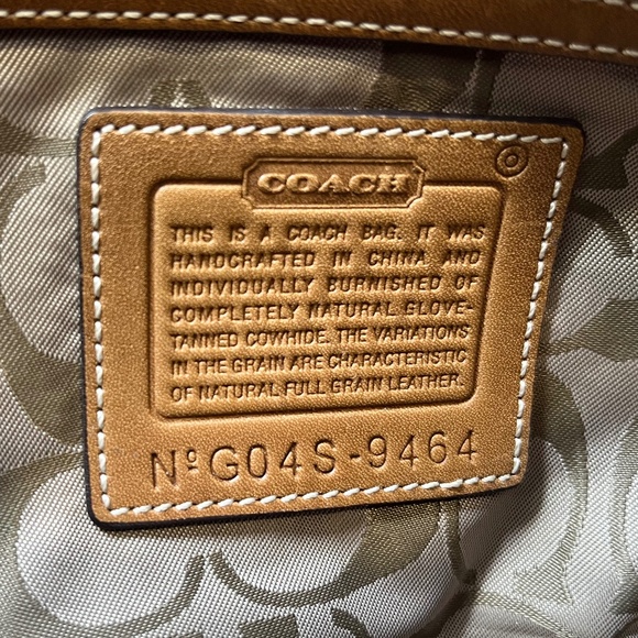 Coach Vintage Hobo Leather, Shoulder bag, Small Brown - Picture 7 of 16